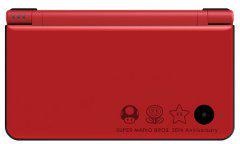 Nintendo DSi XL Console Red 25th Anniversary Edition w/Charger and Replacement Stylus [Loose Game/System/Item]